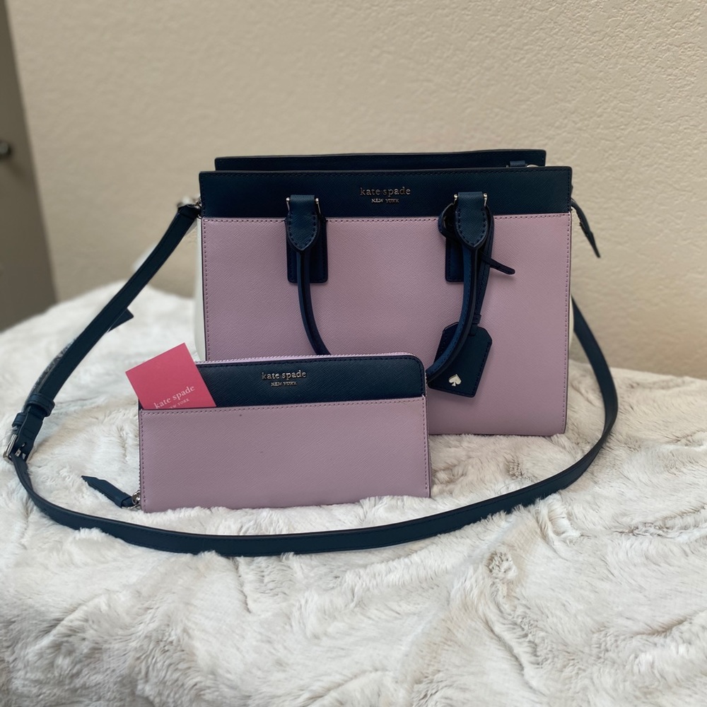SOLD Kate Spade Cameron satchel with wallet